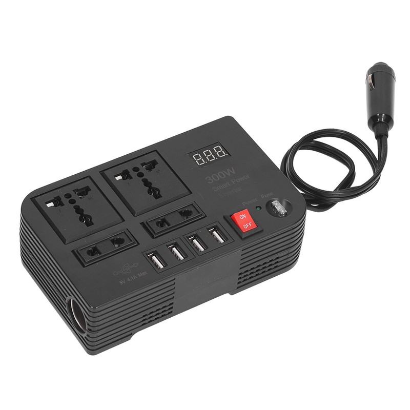 DC12V to AC220V LCD Modified Sine Wave Inverter Car Multifunctional