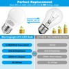 MorningLight 6 Pack A15 LED Bulbs 60 Watt Equivalent, Neutral