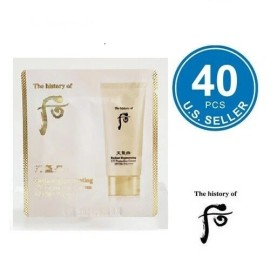 The History of Whoo Radiant Regenerating UV Protection Cream SPF50+ PA++++ 40pcs