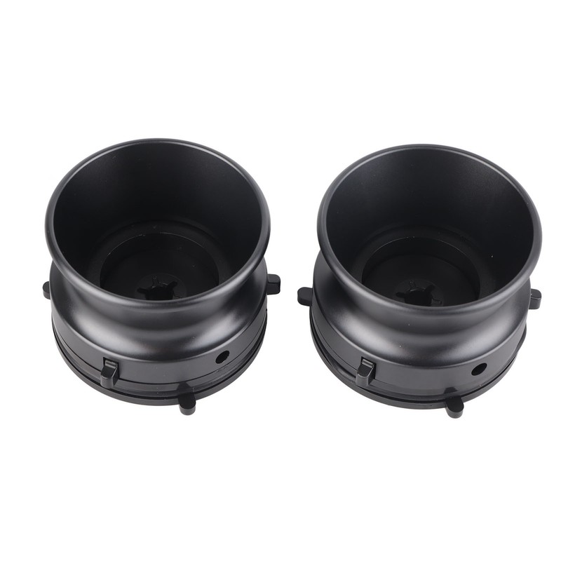 1 Pair NAB Hub Adapters Professional Polished Aluminum Alloy 10