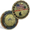 U.S. Veteran Challenge Coin We Stand for The Flag We