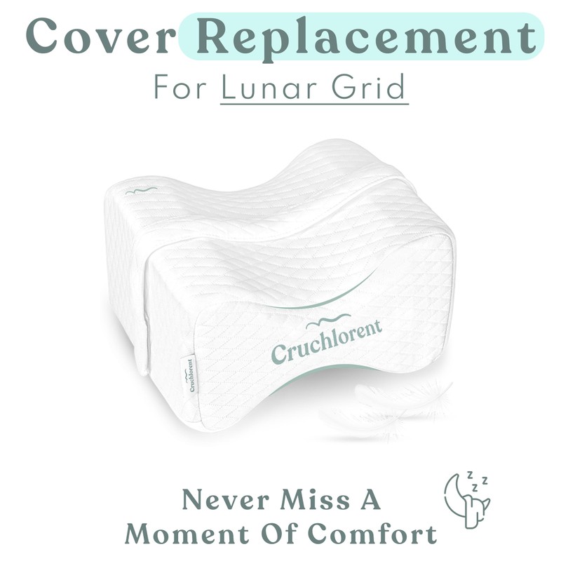 Cruchlorent - Replacement Cushion Cover for Lunar Grid Knee Pillow