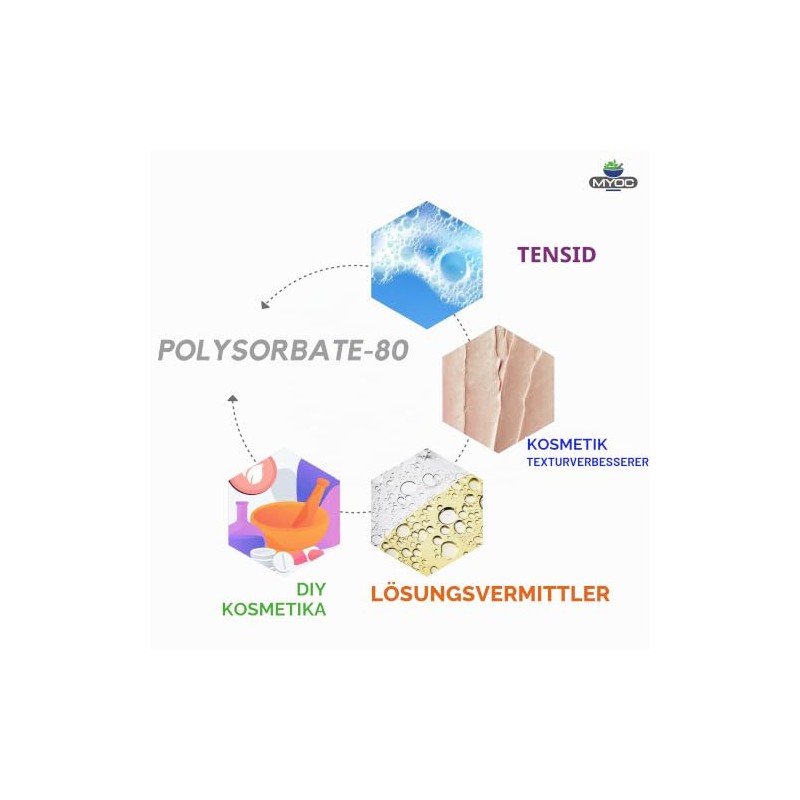 Polysorbate 80 - 4 oz (120 ml) | Cosmetic Grade