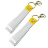 ateena Silver Tape Holder, Silver Tape Storage Case, Key Chain,