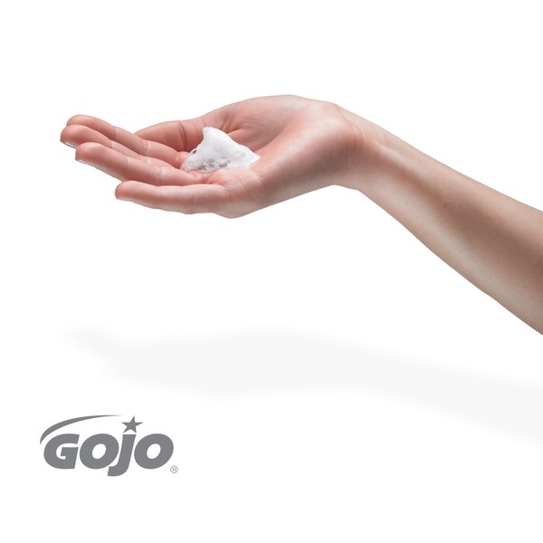 GOJO FMX-12 Luxury Foam Handwash, Cranberry Scent, EcoLogo Certified, 1250 mL Foam Soap Refill for GOJO FMX-12 Push-Style Dispenser (Pack of 3) – 5161-04