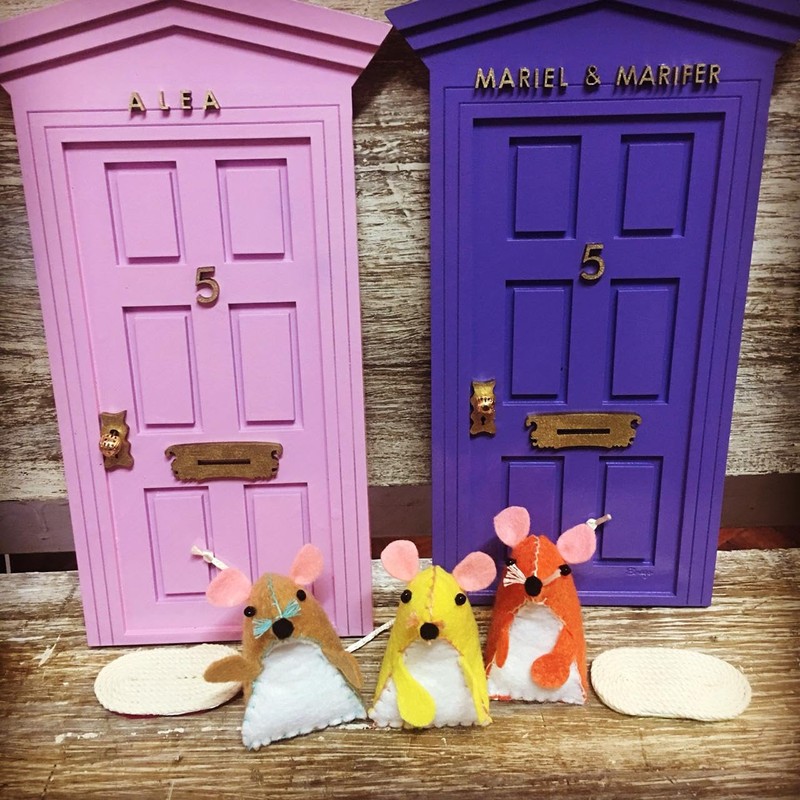 LA PUERTA MAGICA Raton De Los Dientes (Lila)