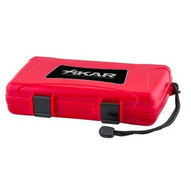 Xikar 5 Count Cigar Travel Humidor - Red