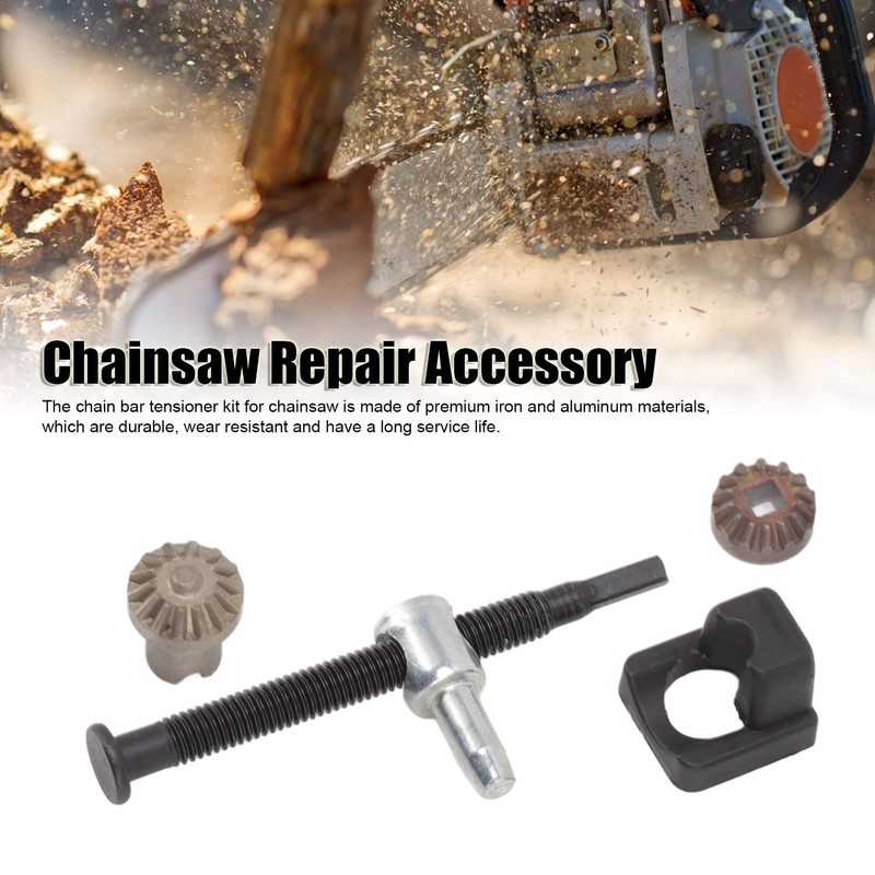CHEOTIME Chain Bar Tensioner Adjuster Kit, Craftsman Chainsaw Parts Assembly