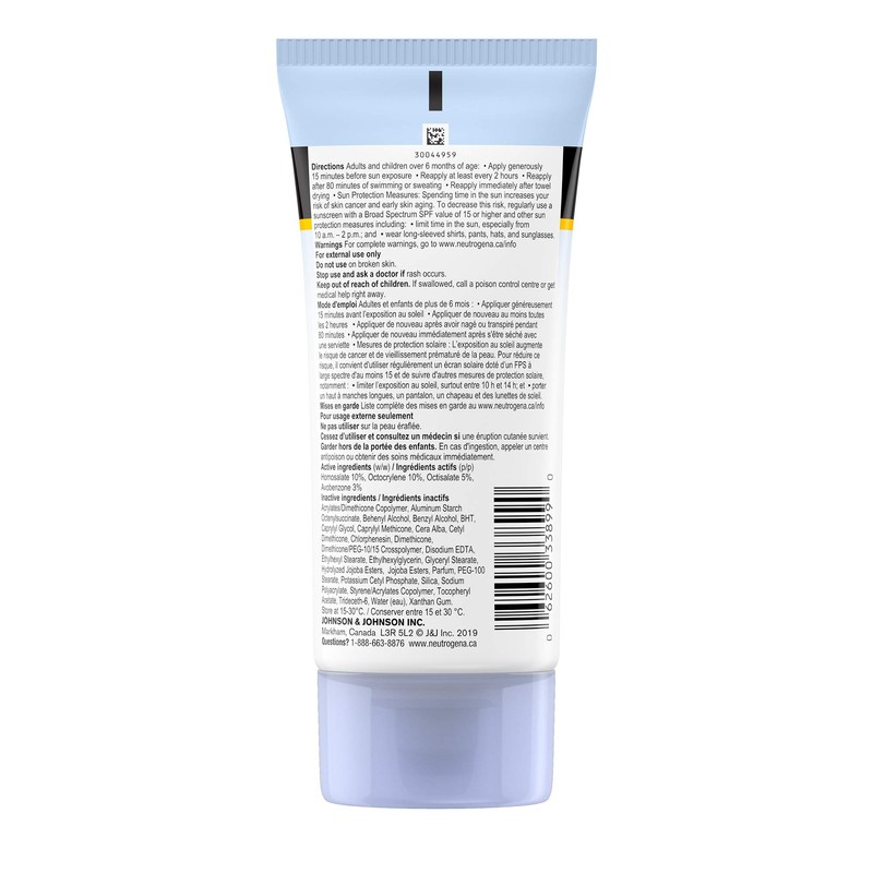 Neutrogena Sunscreen Lotion SPF 45, Ultra Sheer Dry-Touch Sun Cream,