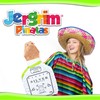 Jergrim White Tequila Bottle Piñata with Stick - 17.5" x