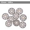 Yakamoz 20Pcs Mini Diamond Cutting Wheel Set with Mandrel, 22mm