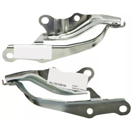 Keystone Automotive Operations Fits Toyota Avalon Hood Hinge For 2005-2012 Left & Right Side Steel Set 2pc