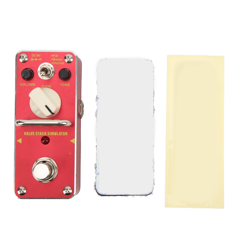 Simulator Effect Pedal Tube True Bypass Distortion Tone Amplifier Guitar