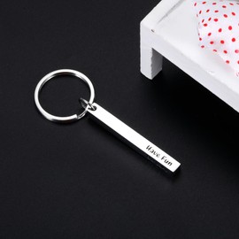 Funny Back to School Gifts for Son Teen Boys Aldult Men from Mom Dad, to My Son Birthday Gift Dont Do Stupid Sh t Keychain for Daughter Back to School Supplies for Daughter Grandson from Mom Dad