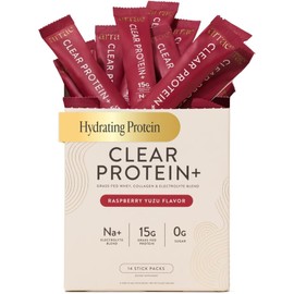 Clear Protein – Natural Protein Supplement with Electrolytes, Smooth Texture, Easy to Mix, 14 Servings, Clean Formula for Better Absorption