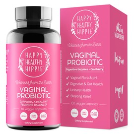Vaginal Probiotics for Women - ph Balance for Women | 10B CFU - 10 Strains | Cranberry & D-Mannose | BV, Yeast, Flora & Odor Control | Urinary, Gut & Digestive Health Support Pills, 60 Ct