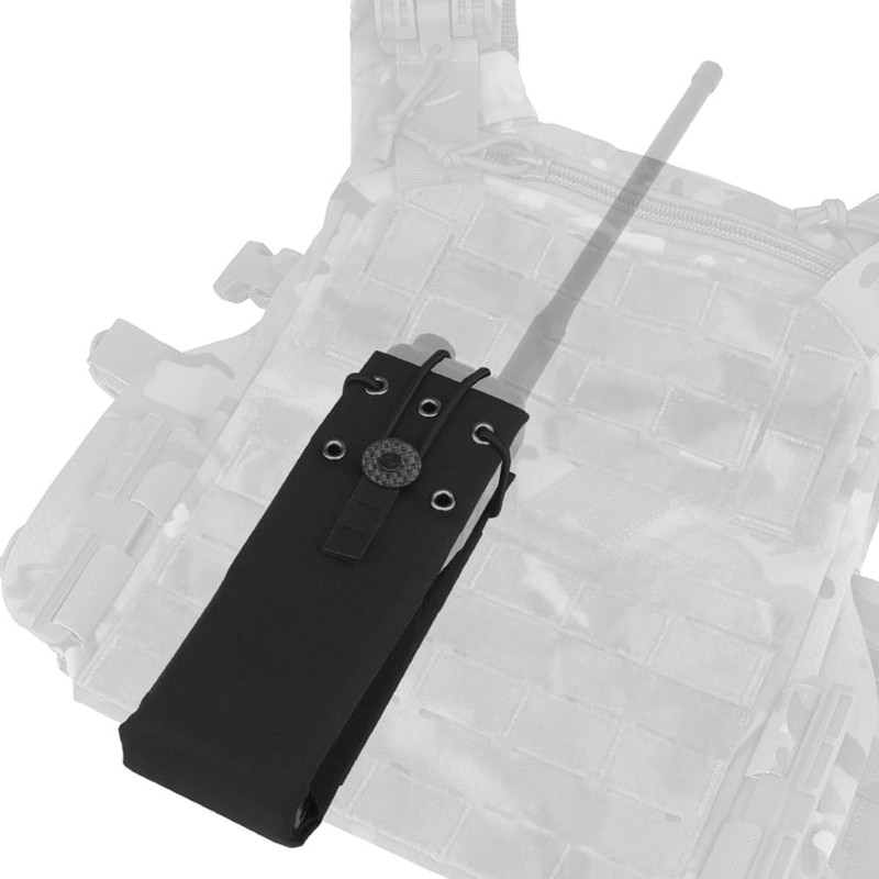 Tactical MOLLE Radio Pouch & Water Bottle Holster – 500D