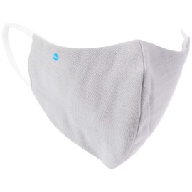 DR Chemical Hydro Silver Titanium® Soft Gauze Mask, Regular Size, 1 Piece, grey (grey marl)