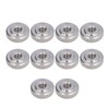 Knurled Thumb Nut 304 Stainless Steel Knurled Flat Head Through