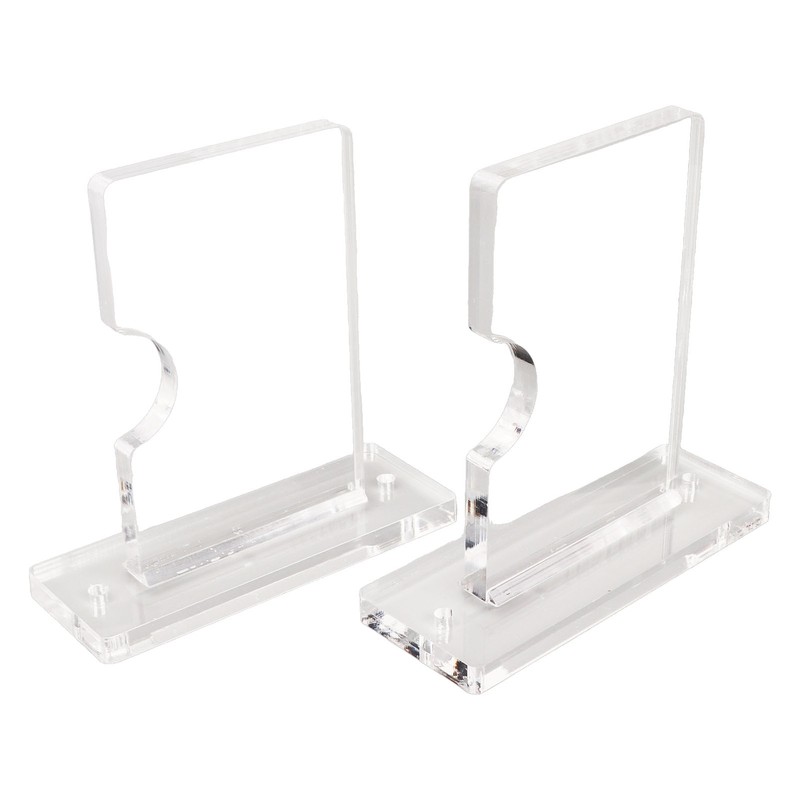 Acrylic Fishing Pole Wall Mount Bracket Stable Support Adjustable Acrylic