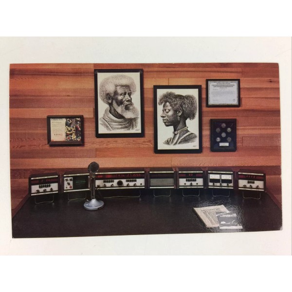 Stoner the sideband people contact card / QSL card -