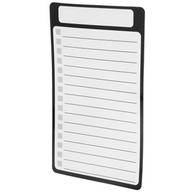Operitacx Magnetic Memo Message Magnetic Note Pads for The Refrigerator List Notepad Grocery List Magnet Pad for Fridge Magnetic Memo Pad Magnetic Grocery List Pad Magnet Back Notepad