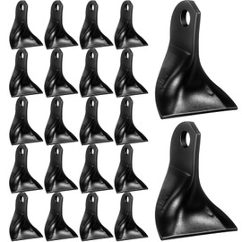 Threlaco 20 Pcs Flail Mower Blades Flail Lawn Cutter Knives Grass Cutting Knife Scoop Flail Mower Blades Flail Cutters Mowers