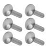 30Pcs M8x1.25 Screw Bolt A2 Stainless Steel Cup Square Coarse