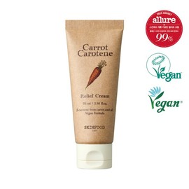 Skinfood [Skinfood] Carrot Carotene Relief Cream + Gift Carrot Pad Set (2 pads * 5) / [스킨푸드]캐롯 카로틴 릴리프 크림 +증정 캐롯 패드세트(2매*5)