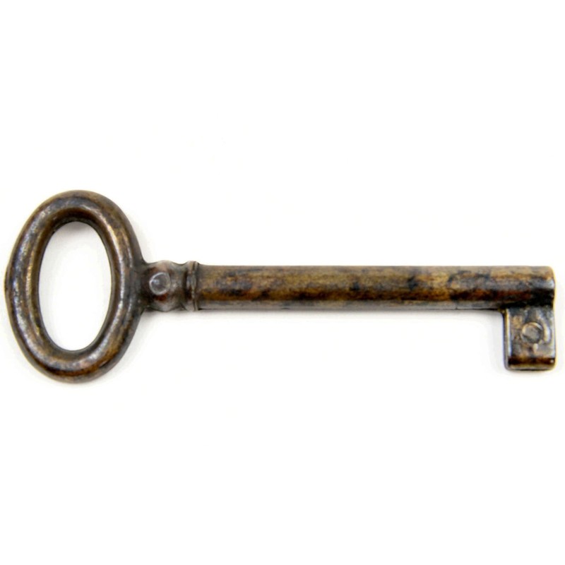 Patina 3004/53.01 Furniture Key Antique Style Furniture Bronzed Replacement Key