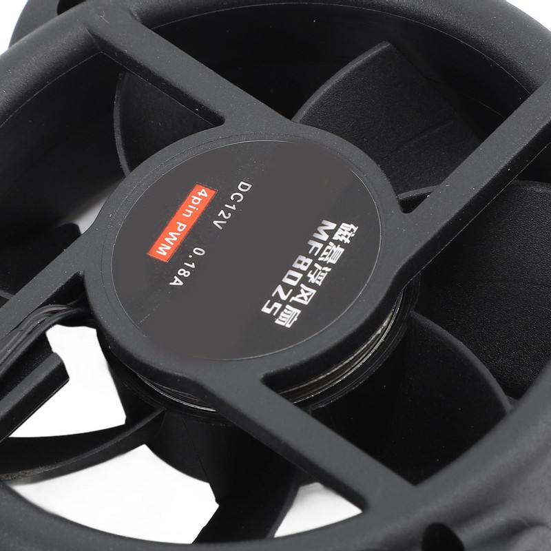 80mm PWM Case Fan Efficient Silent MFDB Dynamic Pressure Bearing
