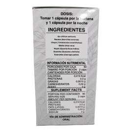 Naturalin Capsulas Diabetlin 60 Caps Naturalin 500 Mg C/u Sabor Sin Sabor