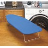 Whitmor Tabletop Ironing Board - Scorch Resistant Cover - Blue