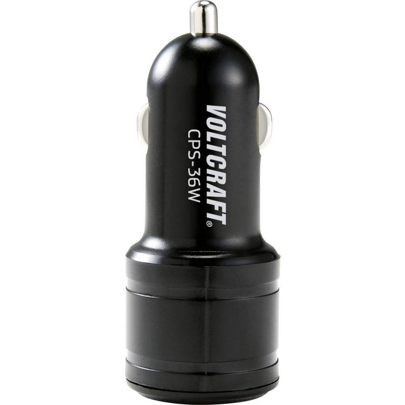 VOLTCRAFT CPS-36W USB Charger 36W Car Output Current (Max) 3A
