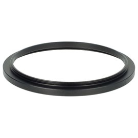 vhbw 62mm to 67mm Step Up Ring Adapter for Camera Lens Filter Adapter Metal Black