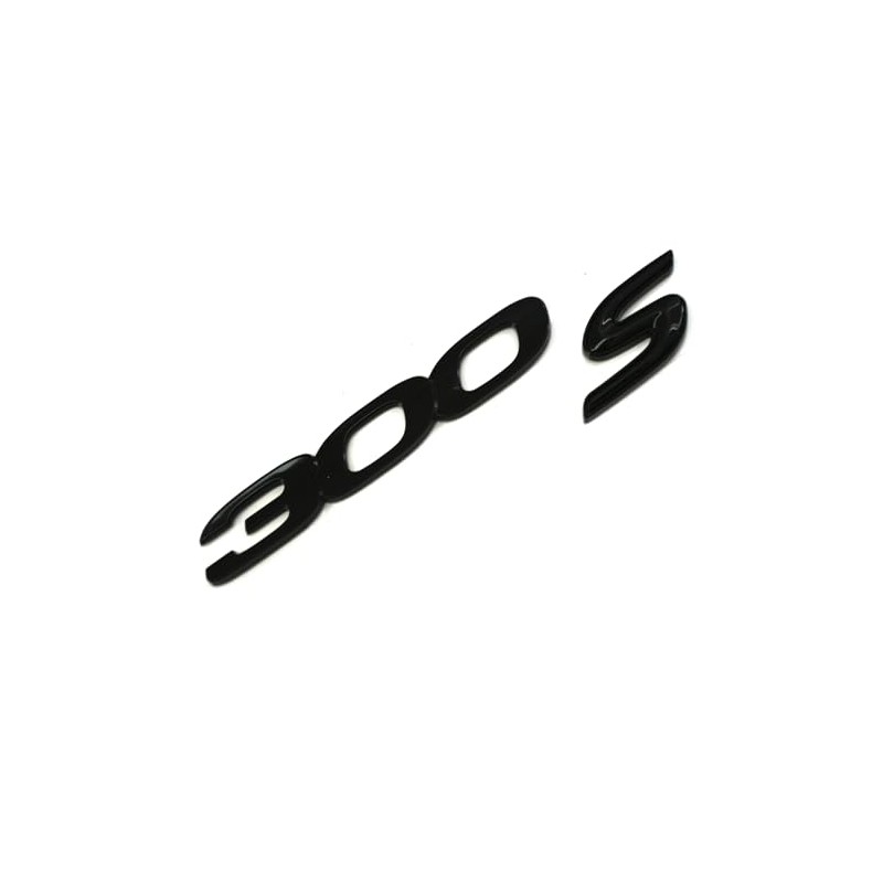 1pc Custom 300-S Trunk Emblem Nameplate 3D Badge Replacement for