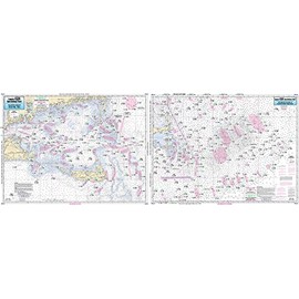 Offshore Nantucket/Georges Bank - Laminated Nautical Navigation & Fishing Chart by Captain Segull's Nautical Sportfishing Charts | Chart # NG12