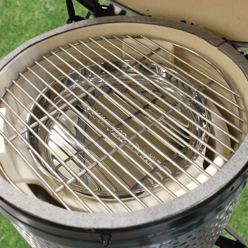 SMOKEWARE Stainless Steel Drip Pan - Big Green Egg Grilling