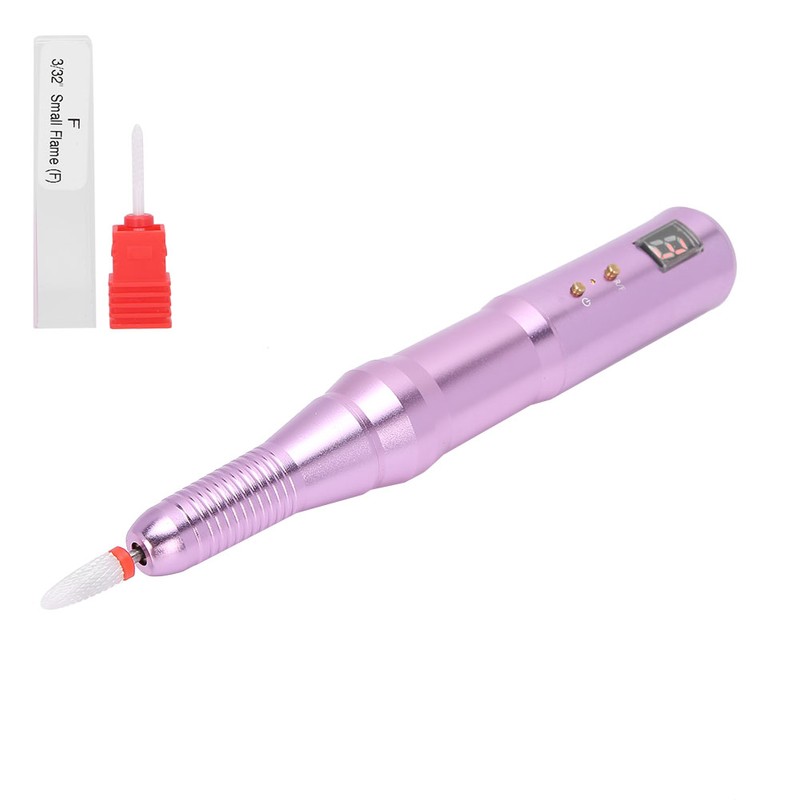 Rechargeable Electric Nail Drill Pen Portable Nail Grinding Polishing Machine