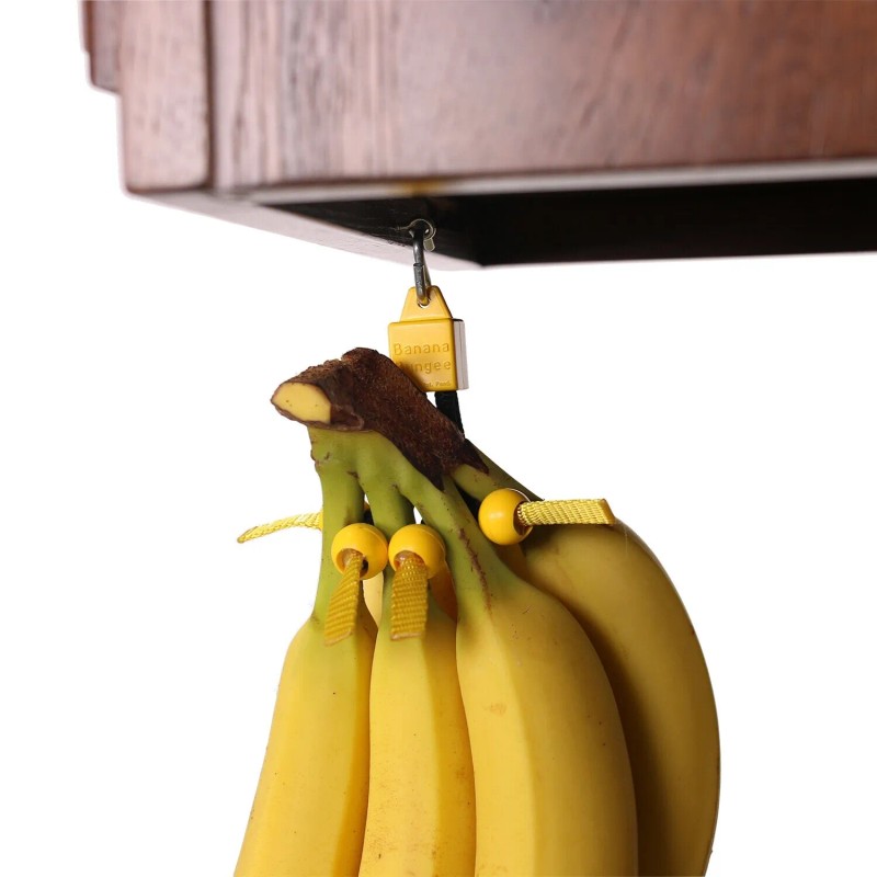 The Banana Bungee Banana Holder Hanger - Hook Stand Basket