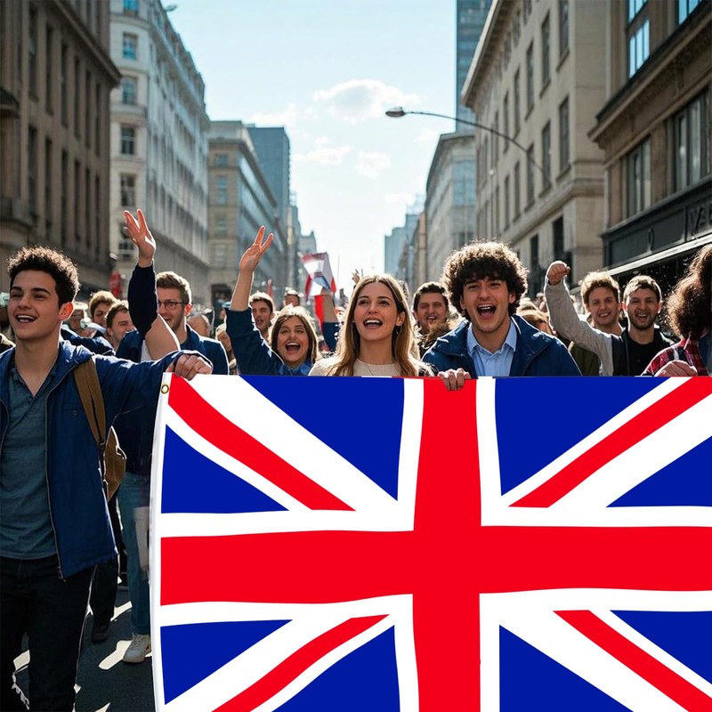 Union Jack Flag, 150 x 90 cm, Double-Sided British National