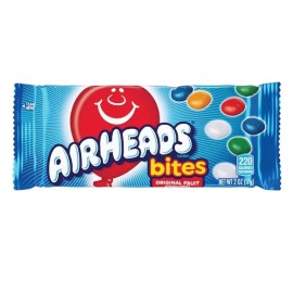 Airheads Variety Flavors Chewy Candy Soft Filled Bites | 2oz | Mix & Match - Orginal Fruit, 18 Pack (Full Box)