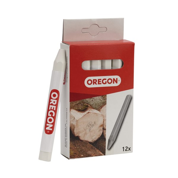 Oregon Multi Surface Marking Crayon – White, Professional 6 Sided