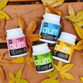 DC24 DAILY CARE Xylitol Chewing Gum with Erythritol, Aspartame Free & Sugar Free Gum, Low-Calorie, Sugarless, Natural Peppermint, 60 Pieces (Pack of 1) - Flavor: Peppermint