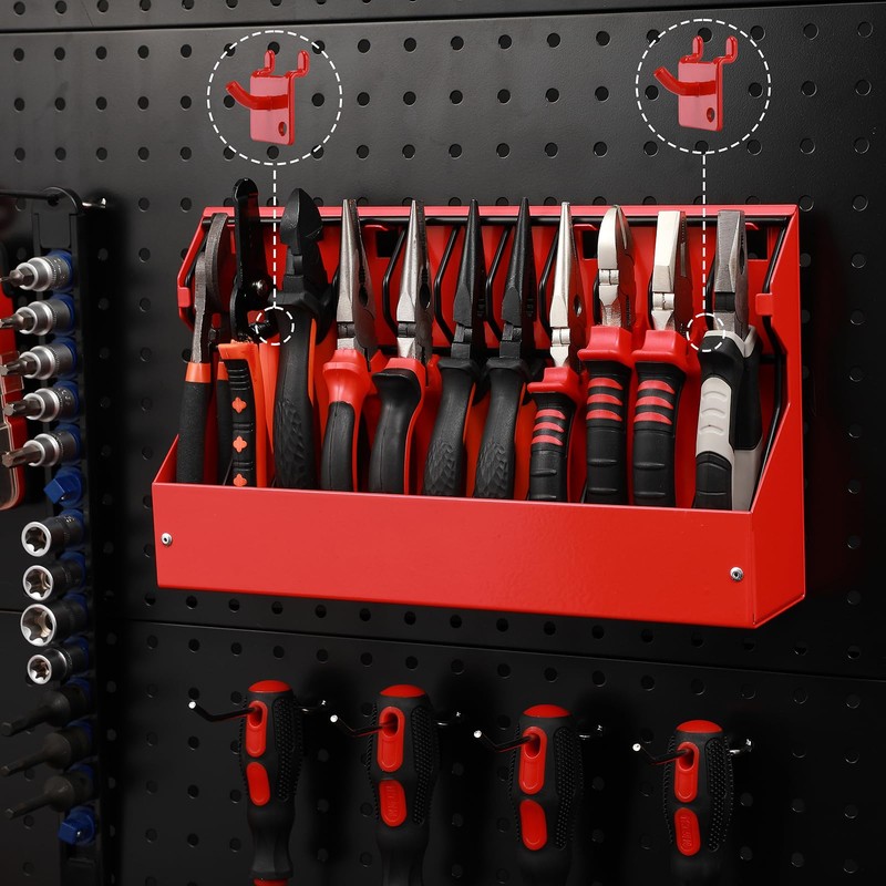 Mayouko 11 Slots Pliers Rack Organizer Holder, For Standard &