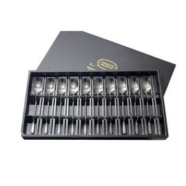 (Home Art) Stainless Titanium Cutlery Set for 10 (Black) / (홈아트)스텐티타늄 수저세트10인(블랙)