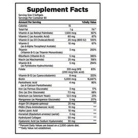 Nature's Bounty Hair Skin and Nails 5000 mcg of Biotin - 250 Coated Tablets Extra Strength