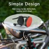 AirTag Bicycle Mount, Hidden AirTag Bicycle Reflector, Splash-proof Housing Including