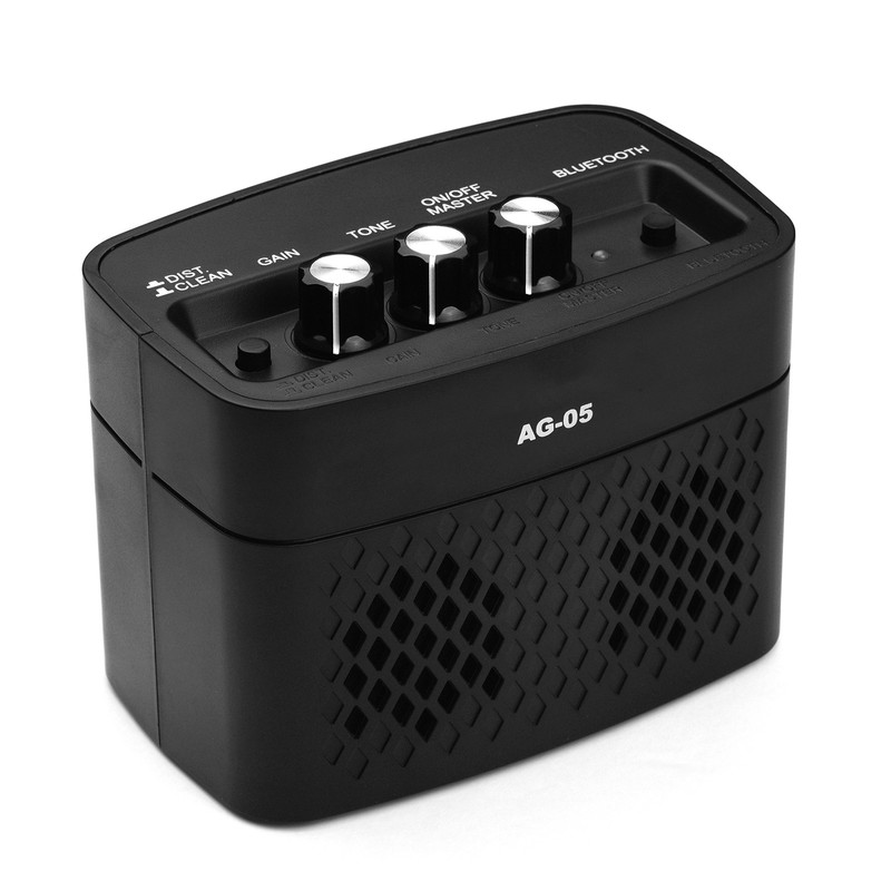AROMA AG-05 Bluetooth Electric Guitar Amp Amplifier 5-Watt Stereo Output