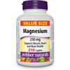 Webber Naturals Magnesium 250 mg, 210 Caplets, Supports Bone and